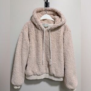 ANTHROPOLOGIE Saturday Sunday Super Soft Light Pink Hoodie